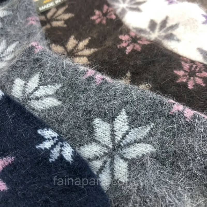 Жіночі шкарпетки з ангори теплі Crown