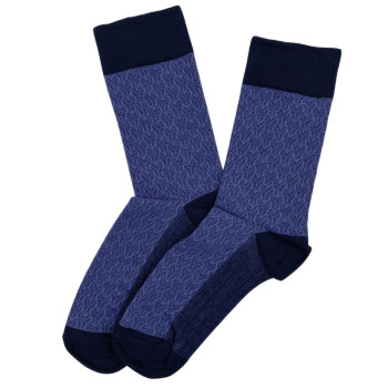 Чоловічі високі бавовняні шкарпетки з широкою резинкою Krokus 42-45