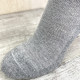Чоловічі бавовняні середні шкарпетки сітка сірого кольору Krokus 42-45