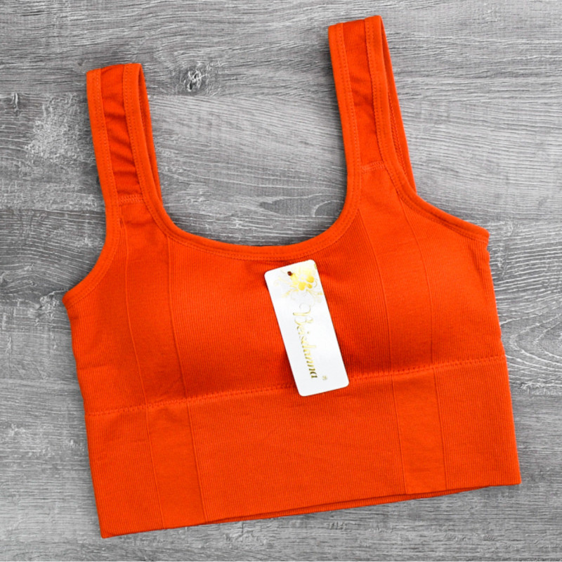 Жіночий базовий топ майка на широких бретелях Beisdanna Олівковий