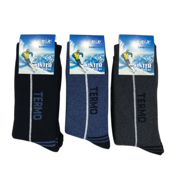 Шкарпетки чоловічі махрові термо високі з вовною Житомир