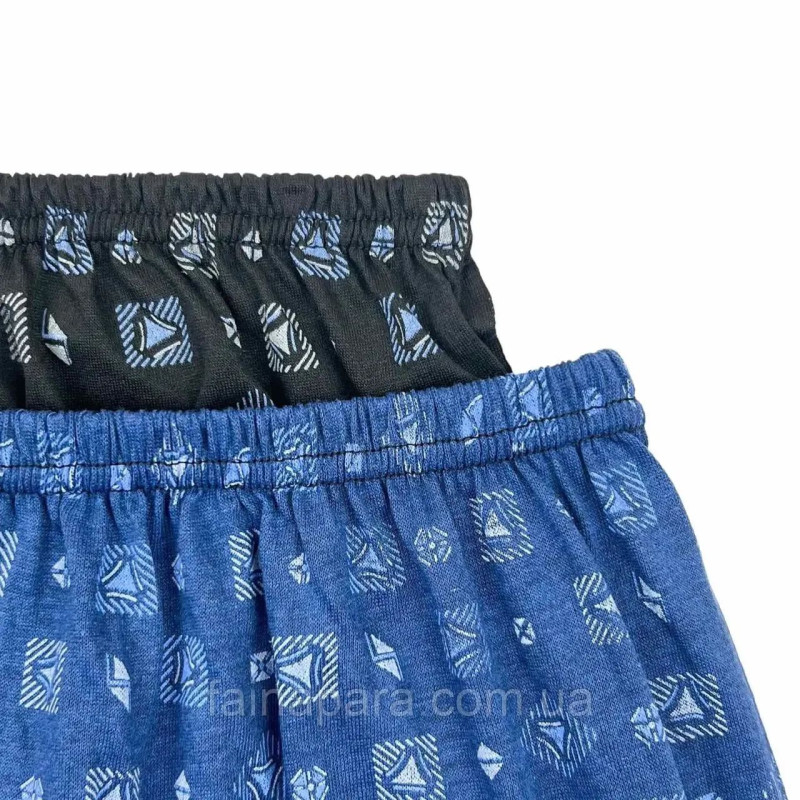 Чоловічі сімейні труси бавовняні з абстрактним принтом, розмір 2XL (52–54), Україна