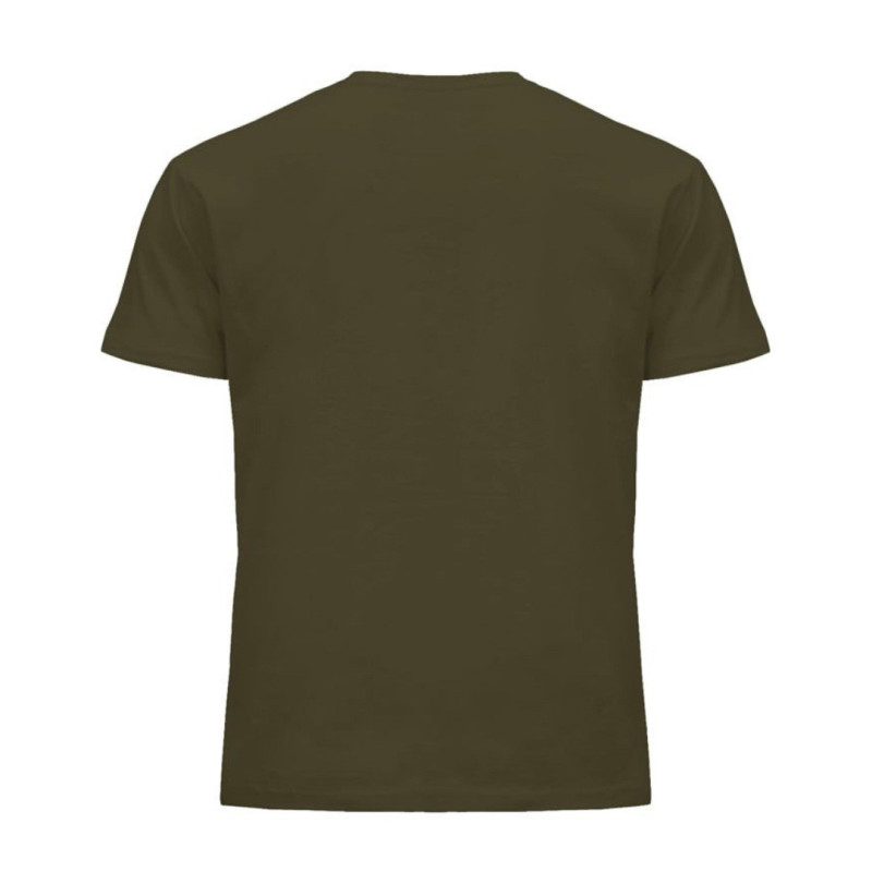 Чоловіча бавовняна футболка кольору хакі (оливковий) 50