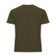 Чоловіча бавовняна футболка кольору хакі (оливковий) 50