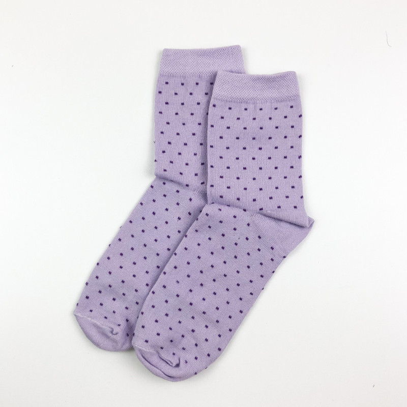 Жіночі бавовняні шкарпетки в горошок Krokus