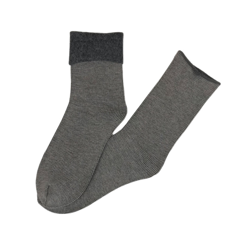 Чоловічі зимові шкарпетки на байці без гумки, 95% бавовна, розмір 41–45, Китай