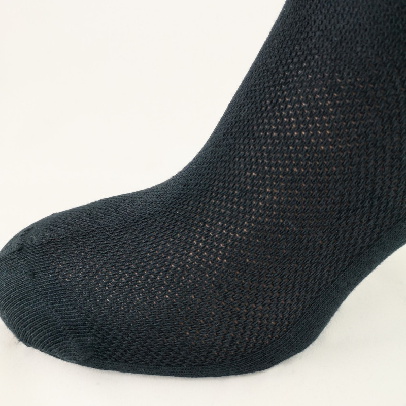 Чоловічі безшовні середні шкарпетки сітка чорні Marjinal Туреччина