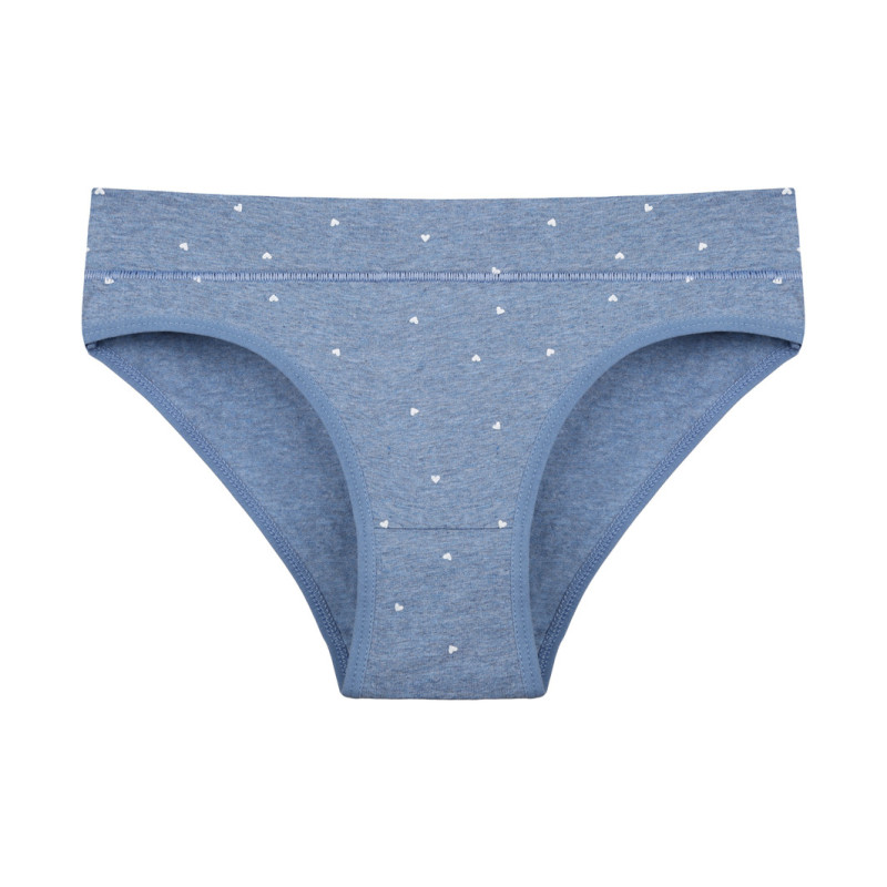 Труси слипи жіночих з м`якою гумкою в Сердечко Donella XL