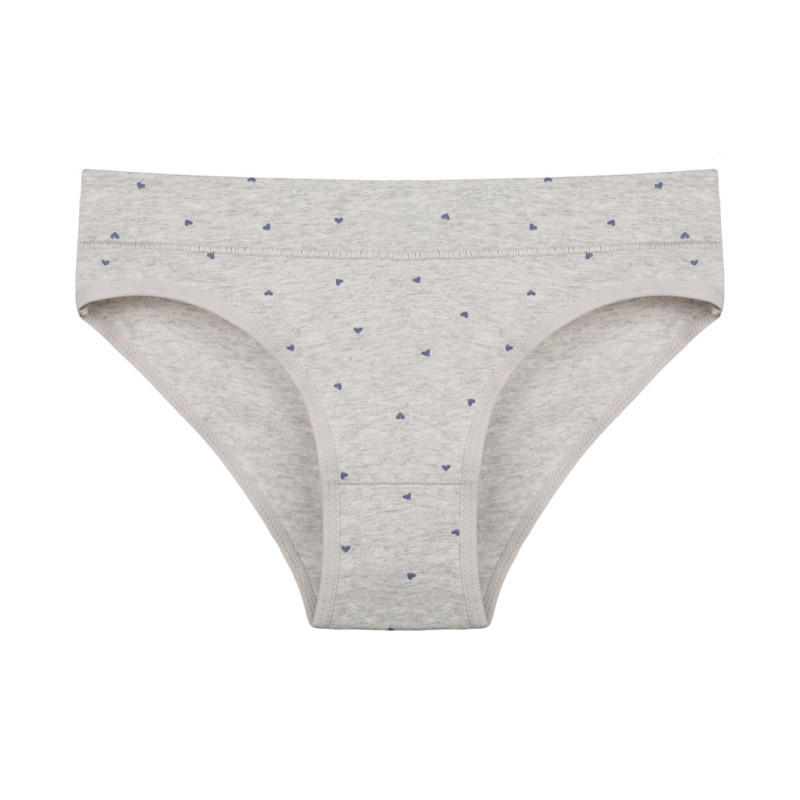 Труси слипи жіночих з м`якою гумкою в Сердечко Donella XL