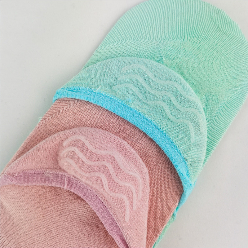 Бамбукові жіночі сліди з силіконом на п'яті Z&N Туреччина