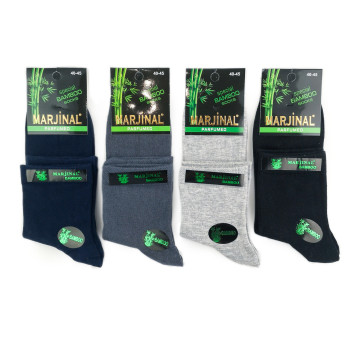 Шкарпетки чоловічі бамбукові ароматизовані середні Marjinal