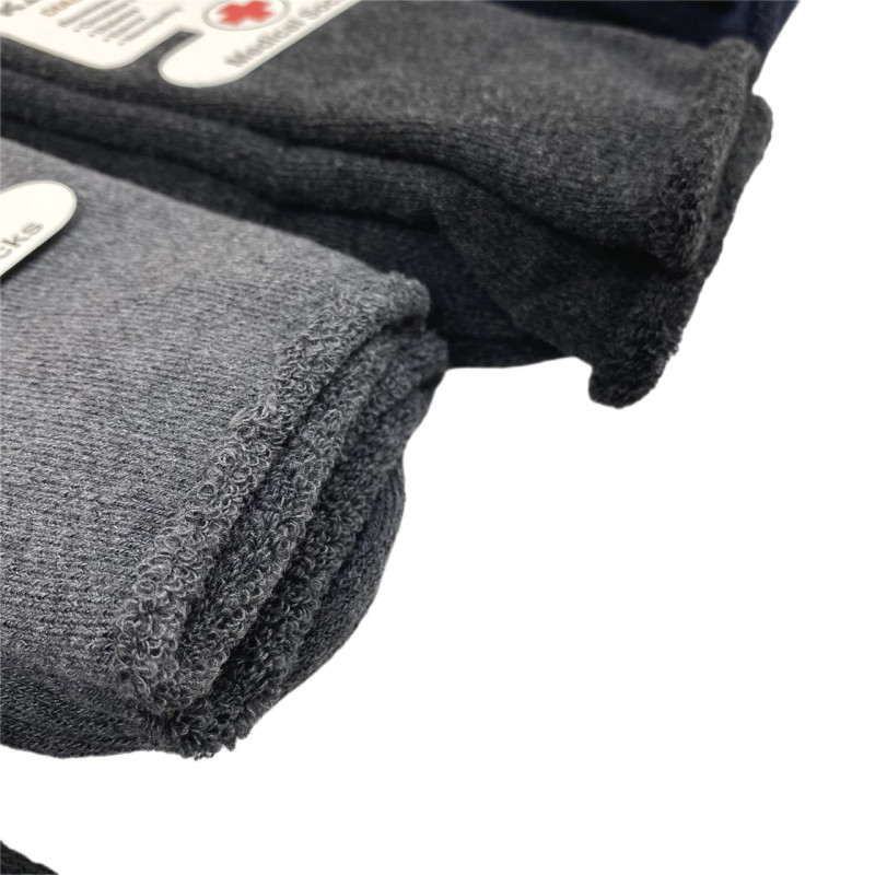 Жіночі махрові шкарпетки для діабетиків без гумки Kardesler з бамбуком, розмір 36–40, Туреччина