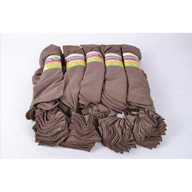 Капронові жіночі шкарпетки Ластівка з бамбуком 30 den світло-бежеві, розмір 36–40