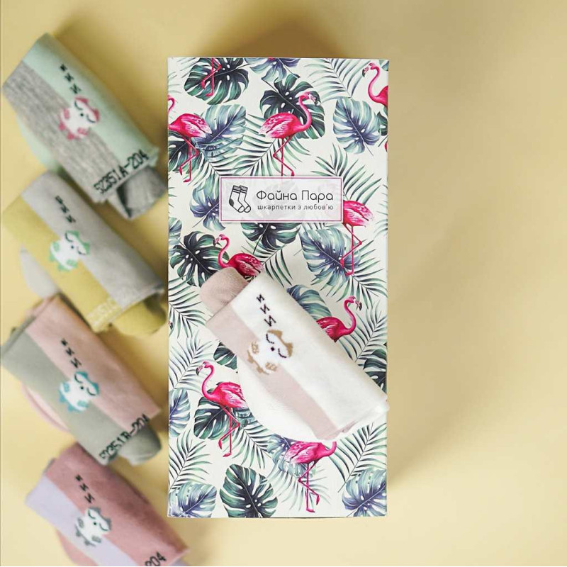 Подарункова упаковка для шкарпеток