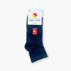 Жіночі бавовняні шкарпетки без гумки преміальної якості Super Socks Темно-синій