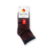 Жіночі бавовняні шкарпетки без гумки преміальної якості Super Socks Коричневий