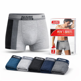 Чоловічі бавовняні труси боксери JuJube 2XL