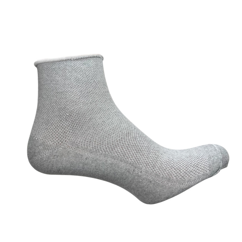 Медичні чоловічі шкарпетки без резинки з сіткою Medical Effect (світле асорті) 12 пар