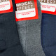 Медичні чоловічі шкарпетки без резинки з сіткою Medical Effect (темне асорті) 12 пар