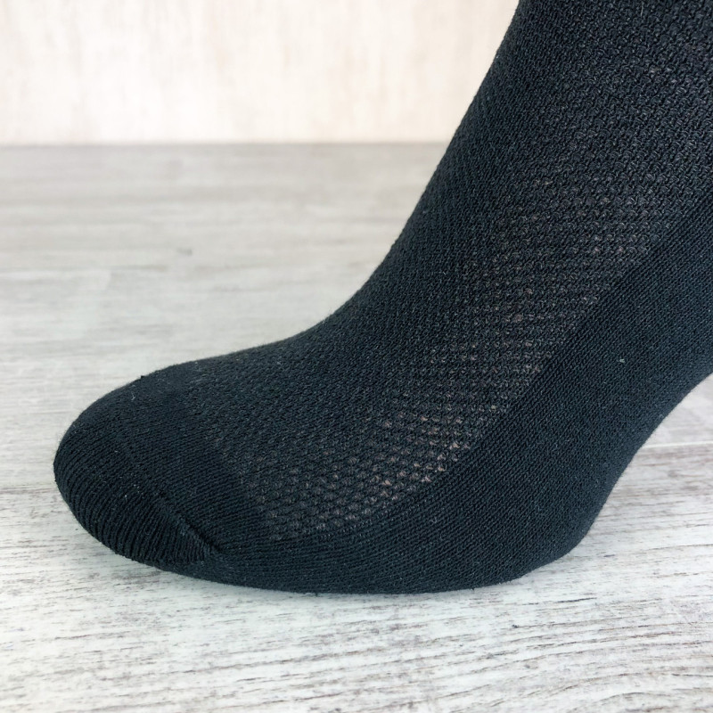 Чоловічі медичні шкарпетки сітка без резинки (чорний) 41-45