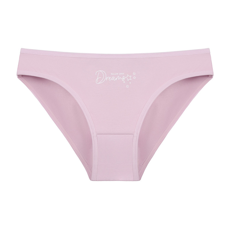 Жіночі бавовняні труси сліпи однотонні з написом Donella Туреччина S