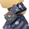 Набір чоловічих шкарпеток 3 пари «Танки» Super Socks