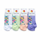 Набір коротких жіночих кольорових шкарпеток з сіточкою 4 пари Super Socks