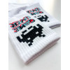 Набір білих шкарпеток для геймера з малюнком 3 пари Super Socks