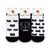 Набір коротких жіночих шкарпеток з котиками 3 пари Super Socks