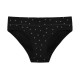 Жіночі трусики сліп із м'якою гумкою чорні Donella Туреччина L