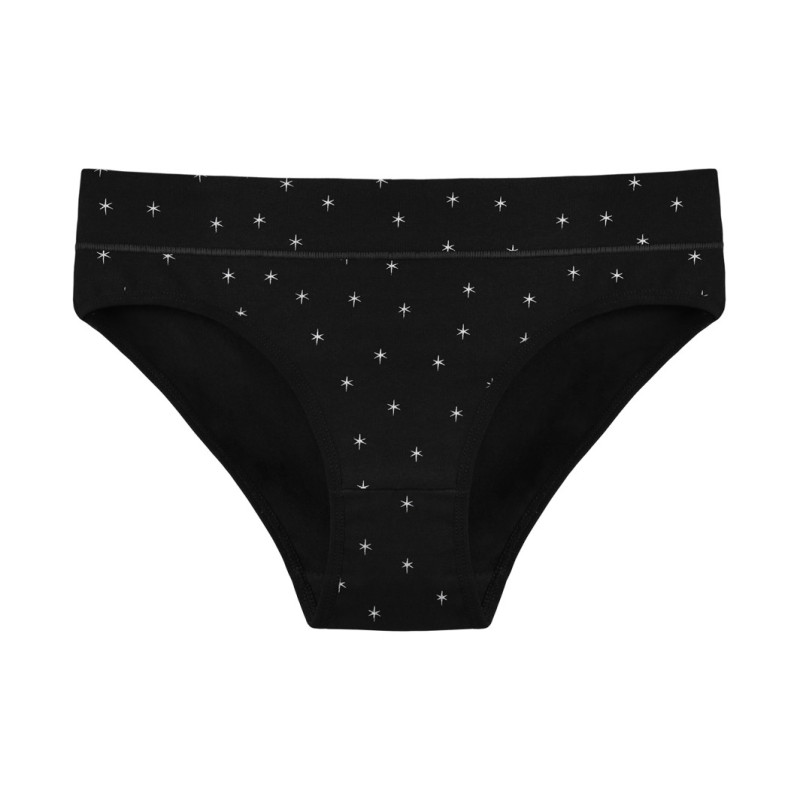 Жіночі трусики сліп із м'якою гумкою чорні Donella Туреччина XL
