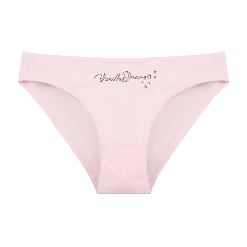 Жіночі бавовняні труси-сліпи однотонні з написом Donella Туреччина M