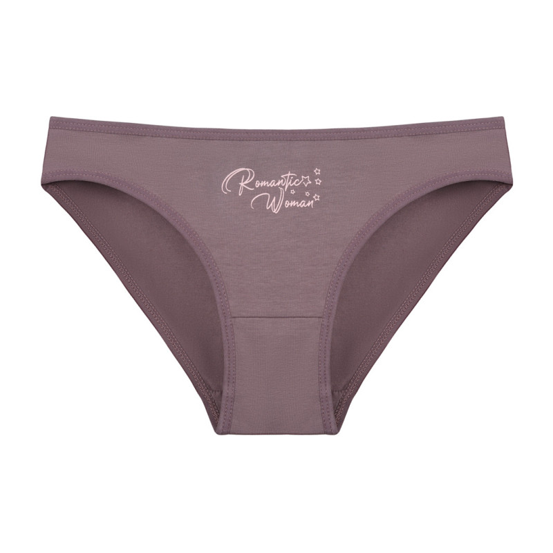 Жіночі бавовняні труси-сліпи однотонні з написом Donella Туреччина XL