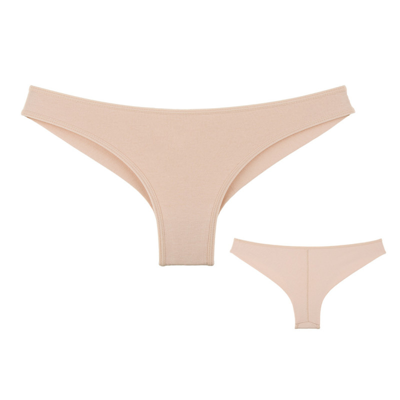 Жіночі бежеві бавовняні труси бразиліана Donella Туреччина XL