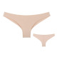 Жіночі бежеві бавовняні труси бразиліана Donella Туреччина 2XL