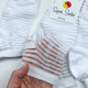 Жіночі короткі шкарпетки з капроновими прозорими вставками Super Socks