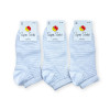 Жіночі короткі шкарпетки з капроновими прозорими вставками Super Socks
