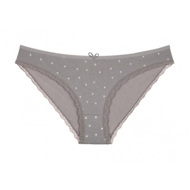 Труси слипи жіночі з делікатним мереживом Donella XL
