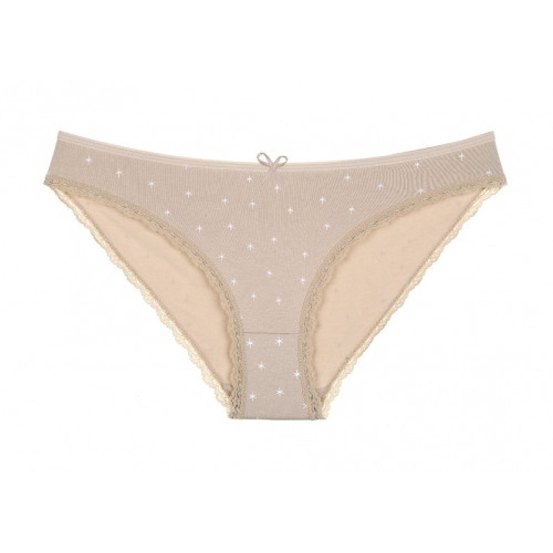 Труси слипи жіночі з делікатним мереживом Donella XL