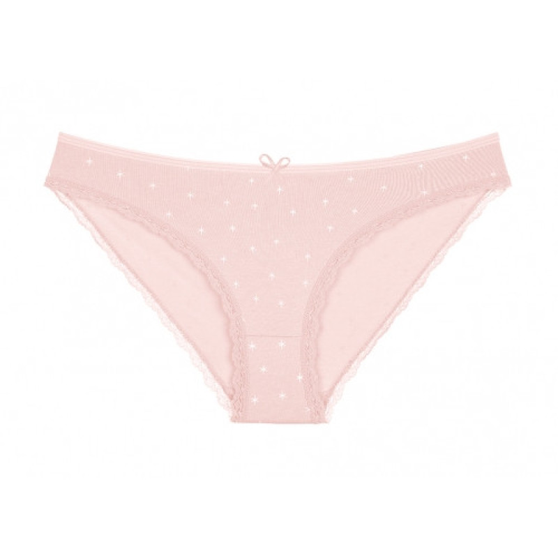 Труси слипи жіночі з делікатним мереживом Donella XL