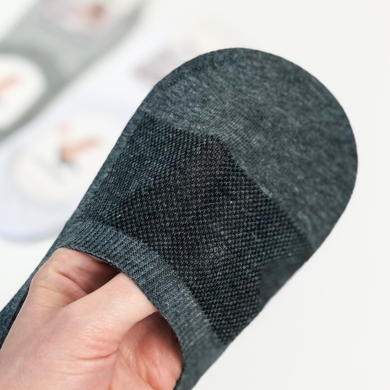 Чоловічі бавовняні сліди з силіконом Золото