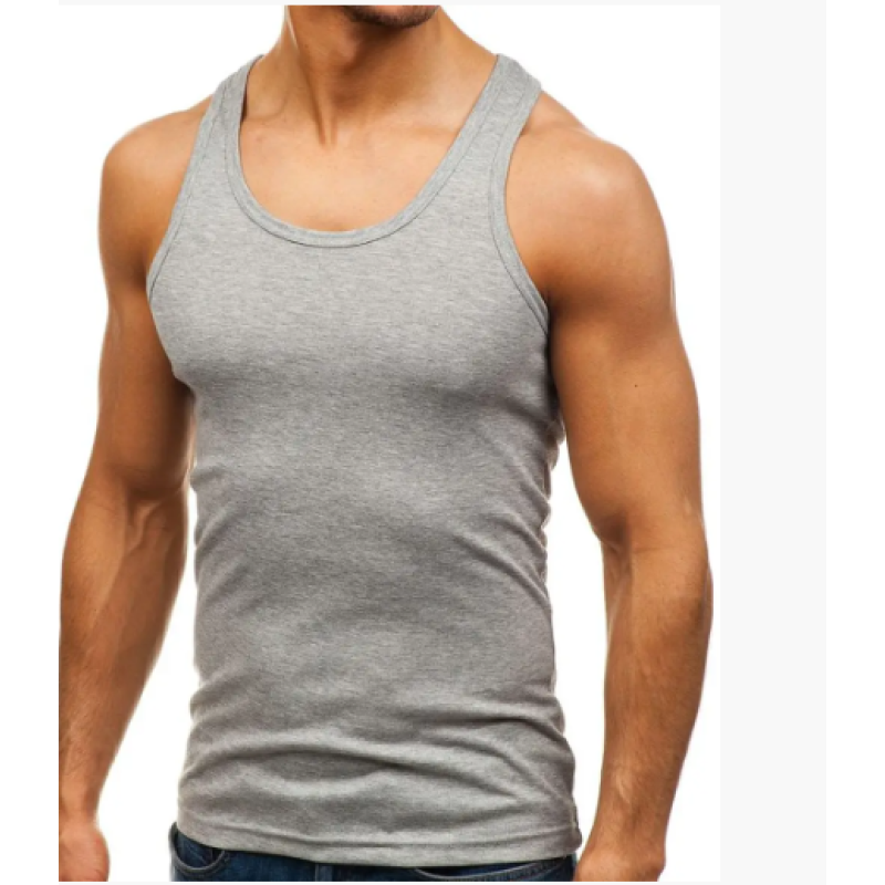 Чоловіча бавовняна майка Ezgi Туреччина (сіра) L