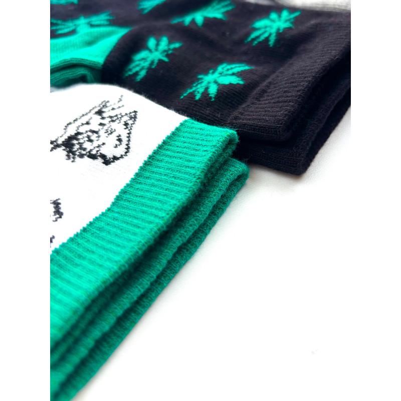 Набір бавовняних шкарпеток з малюнком 3 пари Super Socks