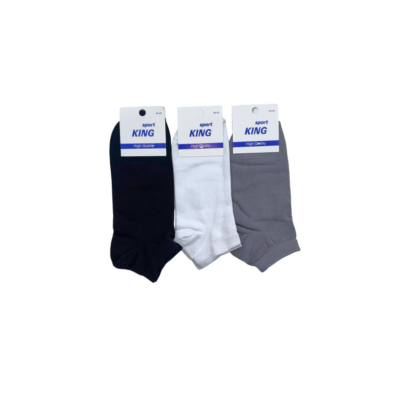 Чоловічі короткі шкарпетки King, 40-45