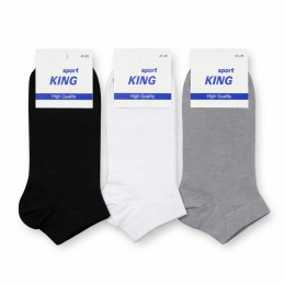 Чоловічі короткі шкарпетки King, 40-45