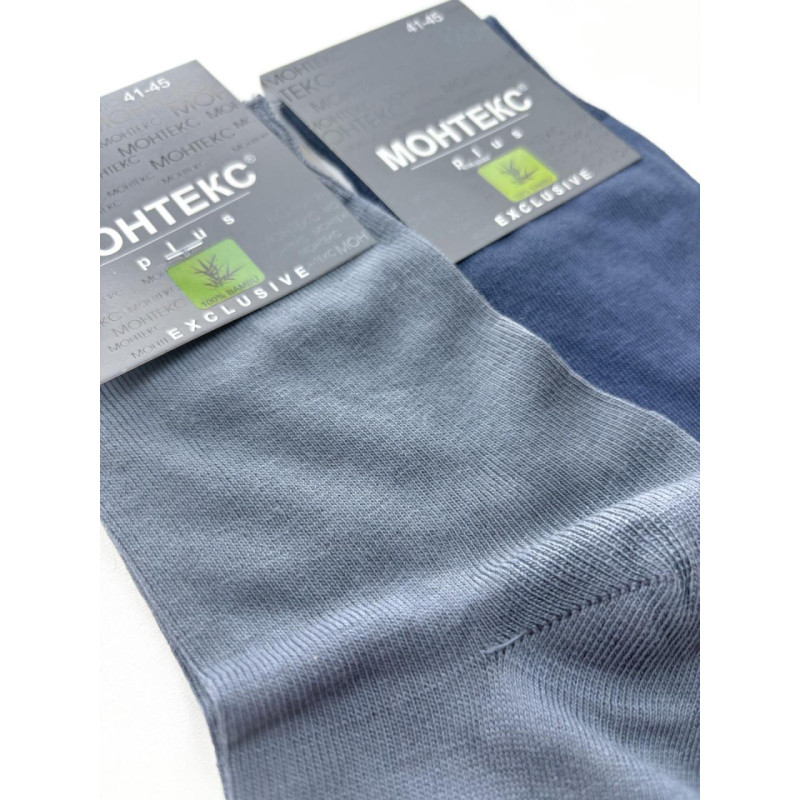 Чоловічі бавовняні шкарпетки середньої висоти Монтекс