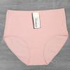 Бавовняні жіночі труси сліпи на високій посадці Beisdanna (великі розміри) 3XL, Бежевий