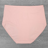 Бавовняні жіночі труси сліпи на високій посадці Beisdanna (великі розміри) 3XL, Бежевий