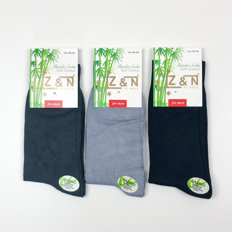 Чоловічі високі бамбукові шкарпетки без шва Z&N Туреччина
