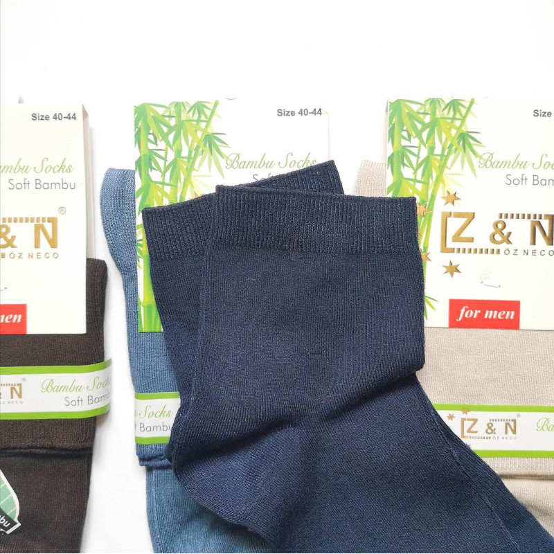 Бамбукові чоловічі шкарпетки середні Z&N Туреччина